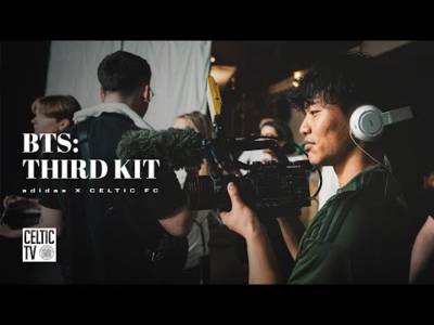 Behind the Scenes at the 2024/25 adidas x Celtic FC Third Kit Shoot!