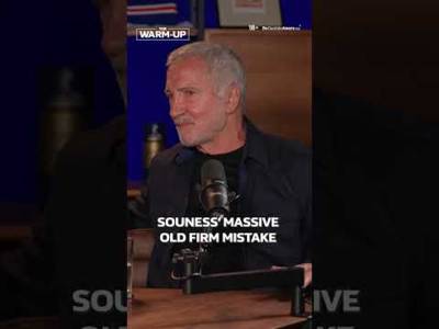 Rangers icon realised what he’d done as soon as he’d said it!