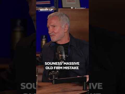 Rangers icon realised what he’d done as soon as he’d said it!