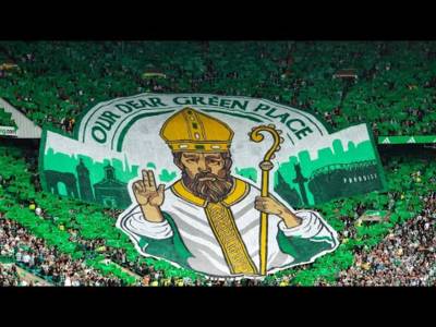 Amazing Green Brigade ‘Our Dear Green Place’ Tifo / Celtic 3-0 Rangers