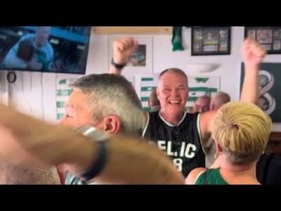 Celtic 3 Rangers 0 hoops bar Guardamar Spain