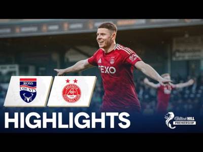 Ross County 0-1 Aberdeen | Nisbet Stuns Staggies With Last Minute Goal | William Hill Premiership