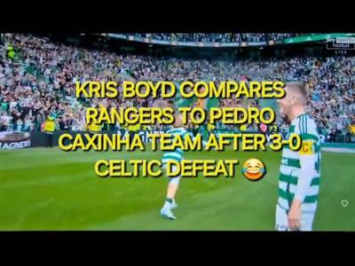 Kris Boyd Tears At Full Time Compares Rangers To Pedro Caxinha Team