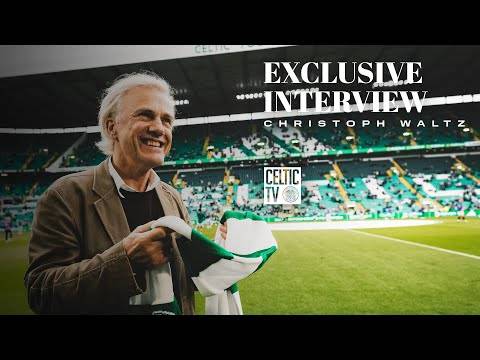 Oscar Winner Christoph Waltz spoke to Celtic TV before the Glasgow Derby! Celtic 3-0 Rangers