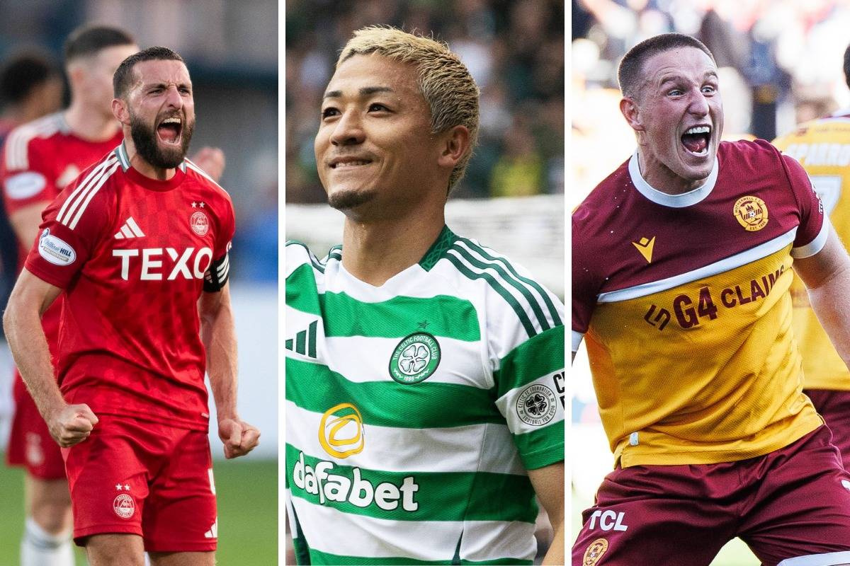 Scottish Premiership Team of the Week: The XI best players this weekend; Celtic’s energizer, ‘dominating’ presence and Hibs ace &ndash; gallery