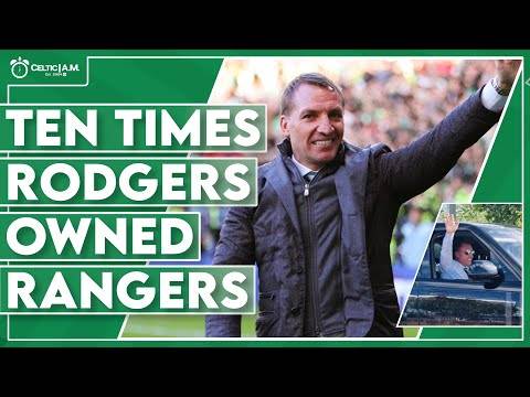 Ten times Brendan Rodgers absolutely owned Rangers