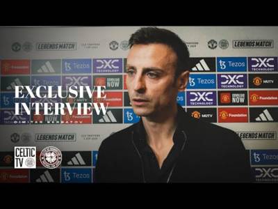 Man Utd Legends v Celtic Legends | Exclusive | Dimitar Berbatov (7/9/24)
