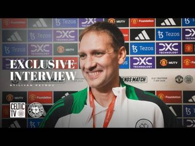 Man Utd Legends v Celtic Legends | Exclusive | Stiliyan Petrov