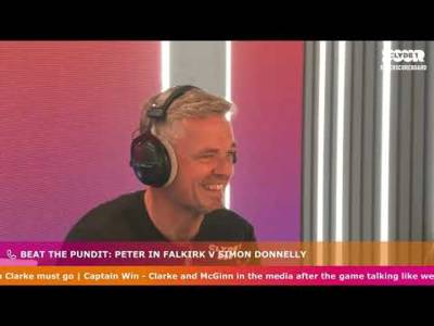 ⚽ Btp | Peter in Falkirk V Simon Donnelly