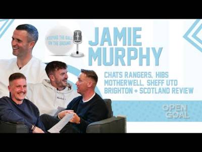 JAMIE MURPHY ON RANGERS, MOTHERWELL, SHEFF UTD, HIBS + SCOTLAND | Keeping The Ball On The Ground
