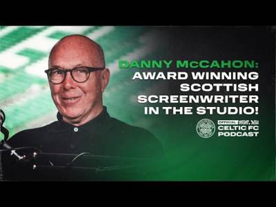 Award winning TV & film writer Danny McCahon chats about his career, latest project & love of Celtic