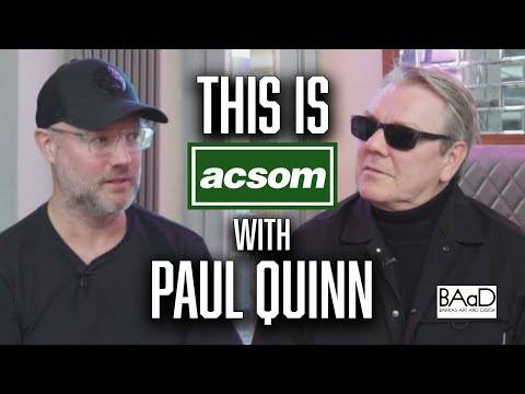 PAUL QUINN / This is ACSOM A Celtic State of Mind / Being The Soup Dragons & Teenage Fanclub drummer