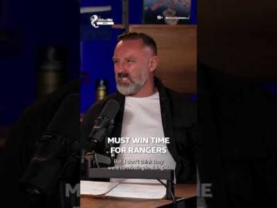 Are Rangers in must-win territory already going into the Dundee United game tomorrow?