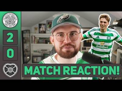 WELCOME ARNE ENGELS!!! | Celtic 2-0 Hearts | MATCH RAECTION!