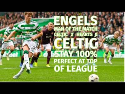 CELTIC 2 HEARTS 0: Celtic Keep 100% Perfect Record At Top Of League