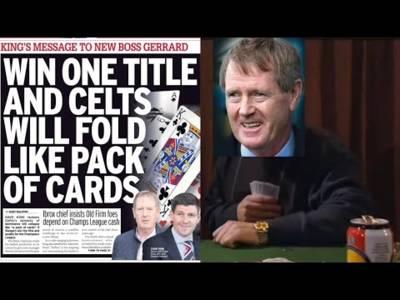 Dave King Wants To Return To Rangers – Remember Those Pack Of Cards