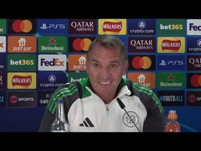 ‘a BRILLIANT opportunity!’ – Rodgers talks Bratislava and of his squad heading into Matchday One