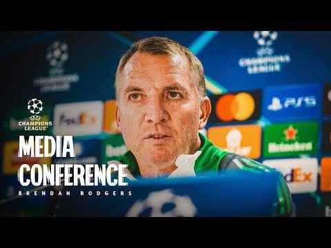 Full Champions League Media Conference | Celtic Manager Brendan Rodgers ahead of #CelticSlovan