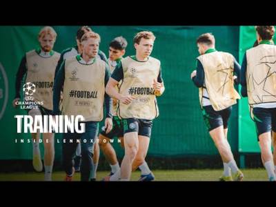 Inside Lennoxtown | Final prep ahead of tomorrow night’s #UCL match against Slovan Bratislava