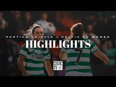 SWPL Highlights | Partick Thistle 0-3 Celtic FC Women | McGregor & Agnew sink Jags!