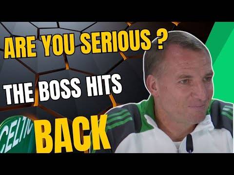 BR laughed OFF Question Celtic v Slovan Bratislava