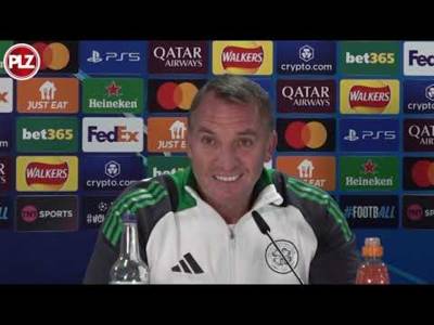Brendan Rodgers FULL Press Conference ahead of Champions League opener vs Slovan Bratislava.