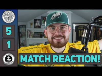 Celtic just won 5-1 in the CHAMPIONS LEAGUE! | Yes, Celtic 5-1 Slovan Bratislava | MATCH REACTION!