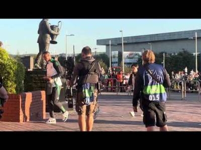 Celtic Team Bus Arriving Before the Celtic V Bratislava Game Champions League!!! Celtic Team Bus Arriving Before the Celtic V Bratislava Game Champions League!!!