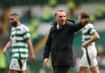 “Our intention firstly is to reach the play-off,” Brendan Rodgers “Our intention firstly is to reach the play-off,” Brendan Rodgers