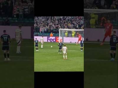 Arne Engels Penalty 3-0 #slovanBratislava #celticfc #championsleague #celtic #football #northcurve