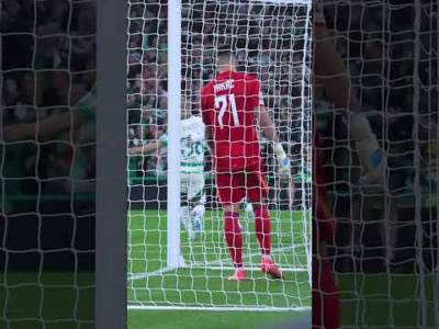 Kühn’s run & cross then it’s Kyogo with the goal! #celticfc #shorts #ucl