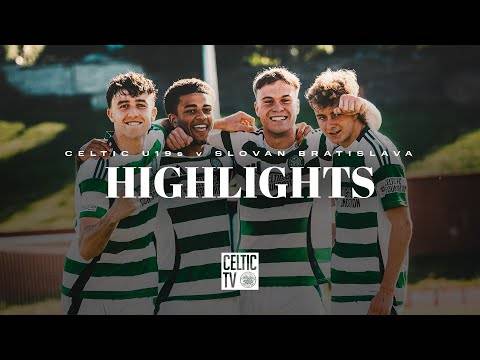 UEFA Youth League Highlights | Celtic U19s 4-0 Slovan Bratislava U19s | Strong start for Young hoops