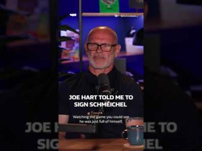 Kasper Schmeichel got a glowing recommendation from Joe Hart!