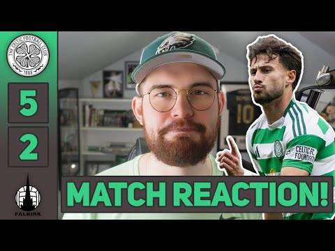 KÜHN SAVES CELTIC! | Celtic 5-2 Falkirk | MATCH REACTION!