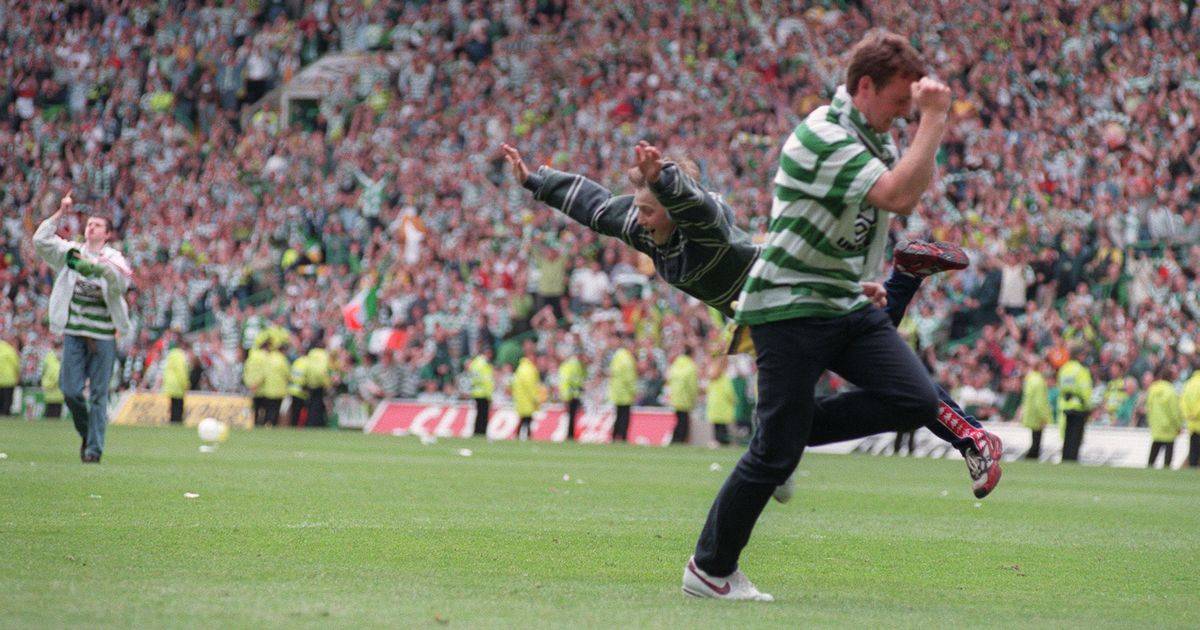 I joined Celtic Park pitch invasion after stopping Rangers winning 10-in-a-row &ndash; then moved to Ibrox MONTHS later