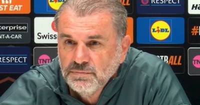 Ange Postecoglou in brutal put down as Tottenham boss escalates love-hate relationship with English press jab Ange Postecoglou in brutal put down as Tottenham boss escalates love-hate relationship with English press jab