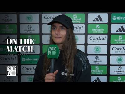 Elena Sadiku On The Match | Celtic FC Women 2-0 Vorskla Poltava