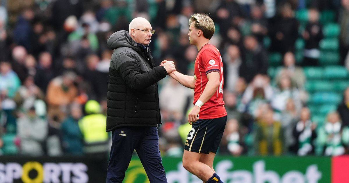 I played for Falkirk at Celtic Park but couldn’t take a jersey because Connor Barron told me not to