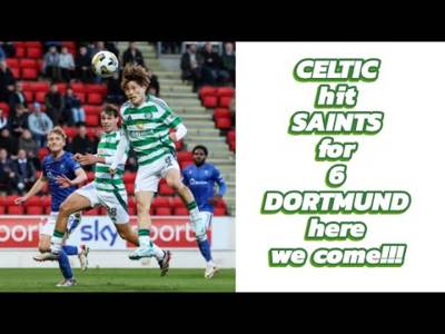 ST JOHNSTONE 0 CELTIC 6: Celtic Hit Saints For Six!!