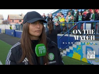 On the Match with Elena Sadiku | Montrose 0-7 Celtic FC Women (29/09/2024)