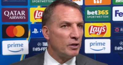 Celtic boss Brendan Rodgers gives stubborn interview after 7-1 Dortmund hammering