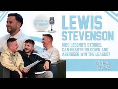 LEWIS STEVENSON, COULD HEARTS GO DOWN & ABERDEEN WIN THE SPFL? | Keeping The Ball On The Ground