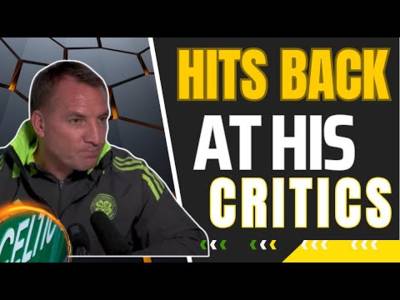 RODGERS Hits back at his critics