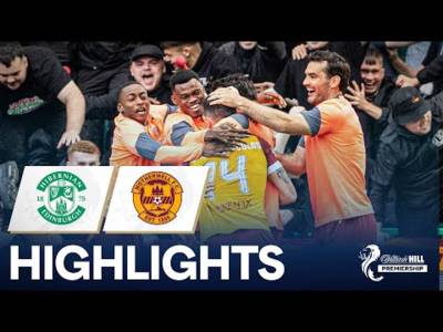 Hibernian 1-2 Motherwell | Halliday’s Late Strike Sinks 10-Man Hibs | William Hill Premiership