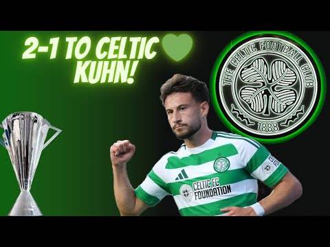 SEVEN LEAGUE WINS OUT OF SEVEN FOR CELTIC! | ROSS COUNTY 1-2 CELTIC| KUHN & AJ magic!