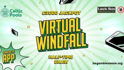 Â£3,000 Paradise Windfall Jackpot as the Hoops travel to Sligo