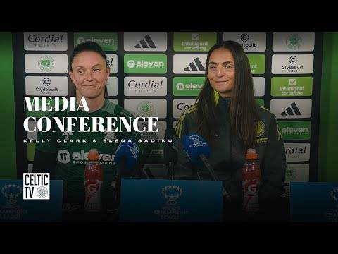 Full Celtic FC Women Media Conference I Elena Sadiku & Kelly Clark I UWCL Preview (07/10/24)