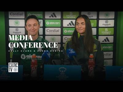 Full Celtic FC Women Media Conference I Elena Sadiku & Kelly Clark I UWCL Preview (07/10/24)