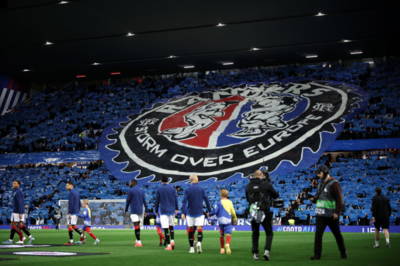 The Ibrox fans have shamed their club again â€¦ and the club keeps silent on it.