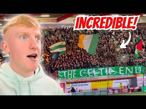 Celtic Ultras TAKEOVER Womens UCL Game! ðŸ¤¯